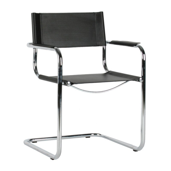 Verstelbaar enkel en alleen schrobben Retro buisframe stoel | Adagio Pollina | LUMZ