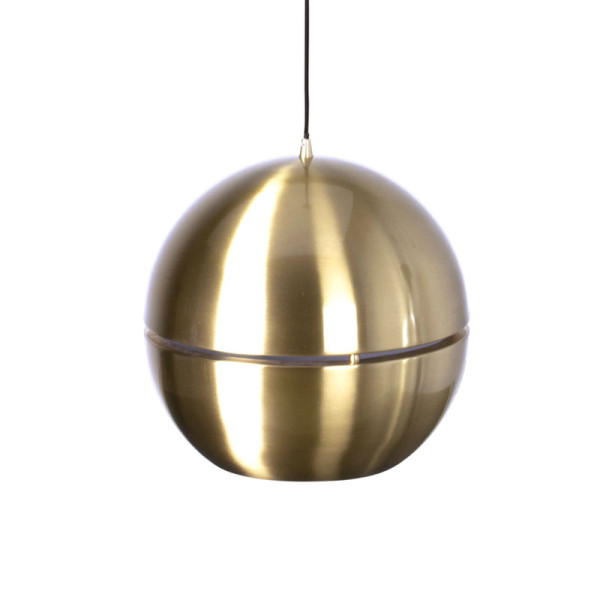 sla incompleet Interessant Zuiver Retro 70 | Gouden hanglamp rond | 5002443 | LUMZ