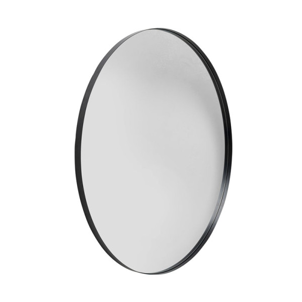 Kare Design Bella | Grote ronde spiegel zwart 100cm 83660 | LUMZ