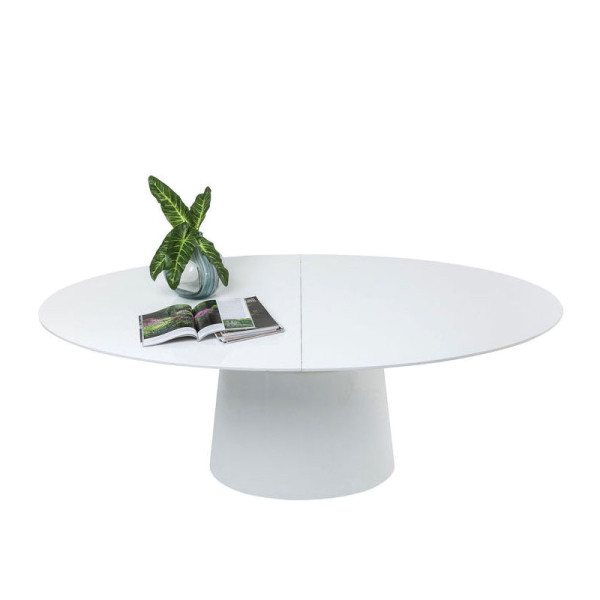 Lezen Blozend Onbelangrijk Kare Design Benvenuto | Uitschuifbare eettafel ovaal wit