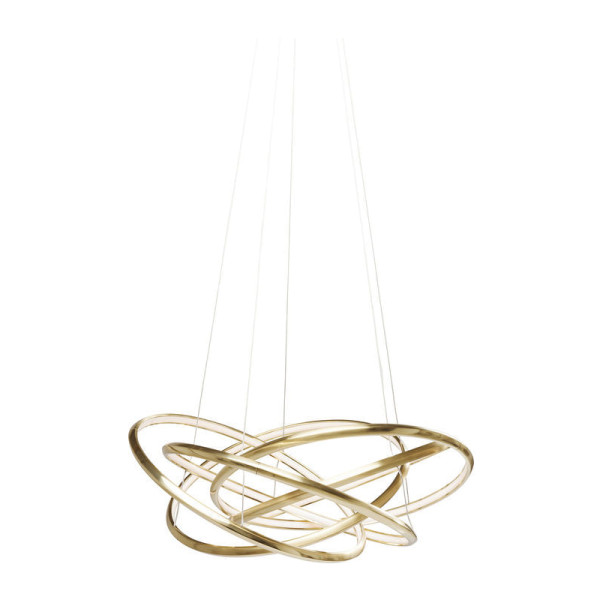 broeden molen aangrenzend Kare Design Saturn | Gouden LED hanglamp met ringen | 60715