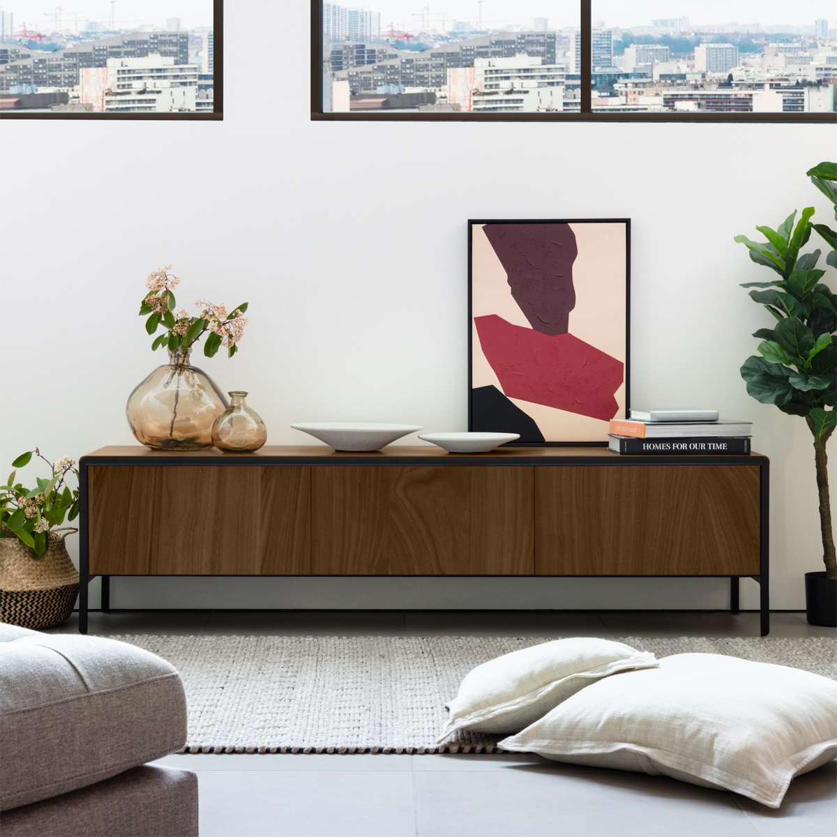 Madison beroemd nevel Kave Home Nadyria tv-meubel retro design | CC1720M41 | LUMZ