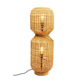 Staande lamp riet retro