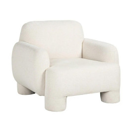 Witte design fauteuil gestoffeerd