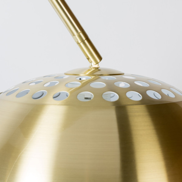 alliantie breedte Secretaris Zuiver Metal Bow | Gouden booglamp modern | 5100047 | LUMZ
