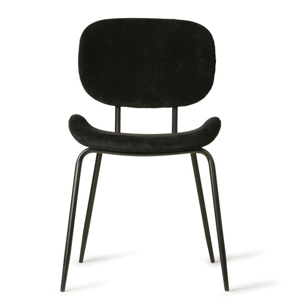 Thespian patroon Rauw HKliving | Retro design stoel met ribstof | MSK3706 | LUMZ