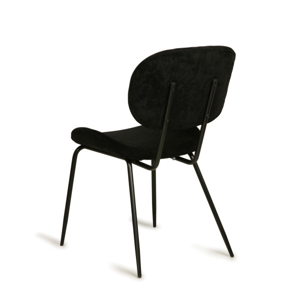 Thespian patroon Rauw HKliving | Retro design stoel met ribstof | MSK3706 | LUMZ