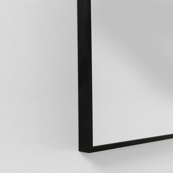 Voorlopige Ondergeschikt borst Kare Design Bella | Smalle spiegel zwart 180x30 cm | 83451