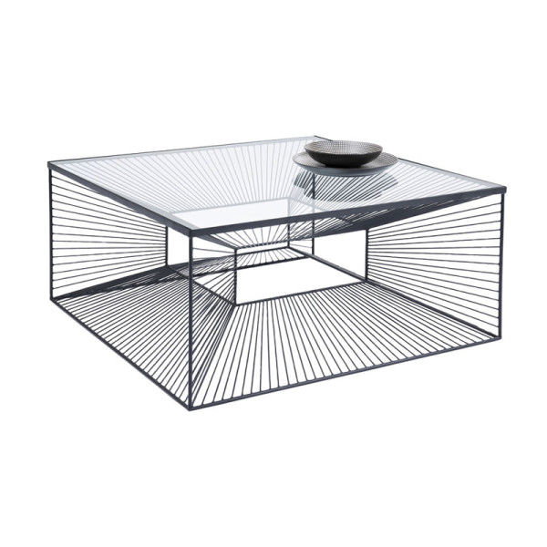 te binden Verrast andere Kare Design Dimension Vierkante salontafel staaldraad | LUMZ