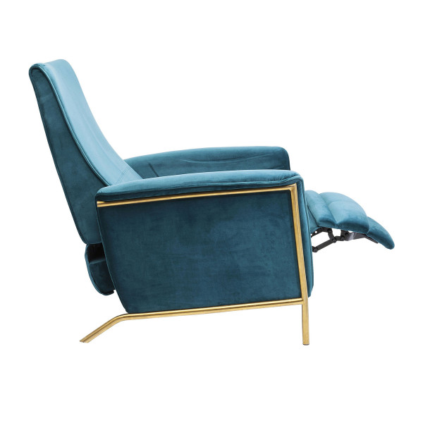 twee Afstoten Jeugd Kare Design Lazy Velvet | Verstelbare stoel fluweel | 83661 | LUMZ