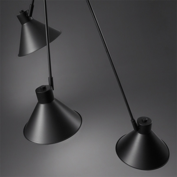 Grammatica Interessant levend Kave Home Dione | Verstelbare plafondlamp zwart | AA0131R01
