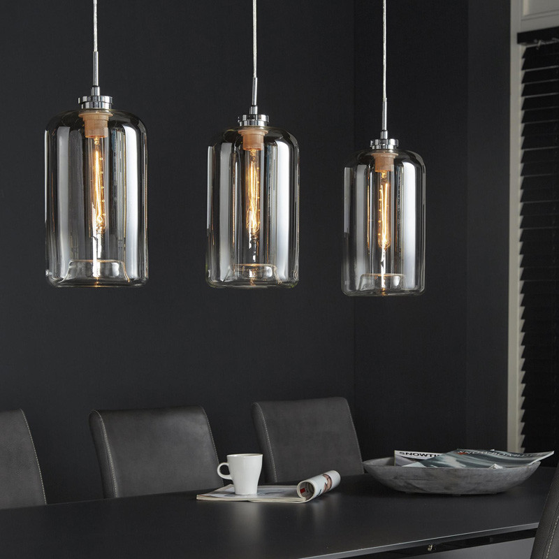 Zeestraat cafe Rubriek Design hanglamp glas | Santa Bergamo | LUMZ
