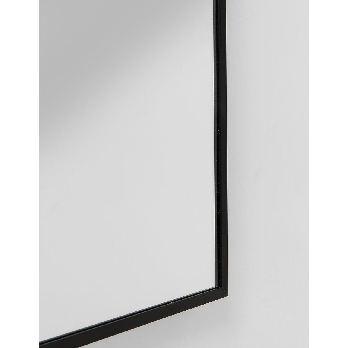 Overeenstemming Habubu bloemblad Kare Design Bella | Grote spiegel zwart 180x60 cm | LUMZ