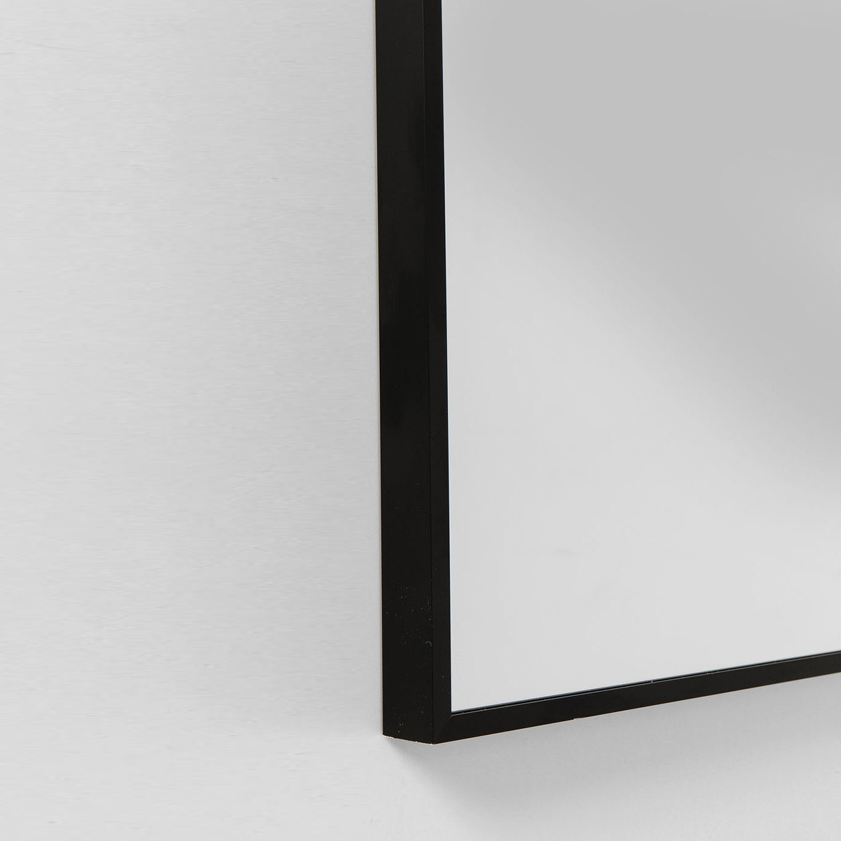 ginder Doordeweekse dagen bibliothecaris Kare Design Bella | Smalle spiegel zwart 180x30 cm | 83451 | LUMZ