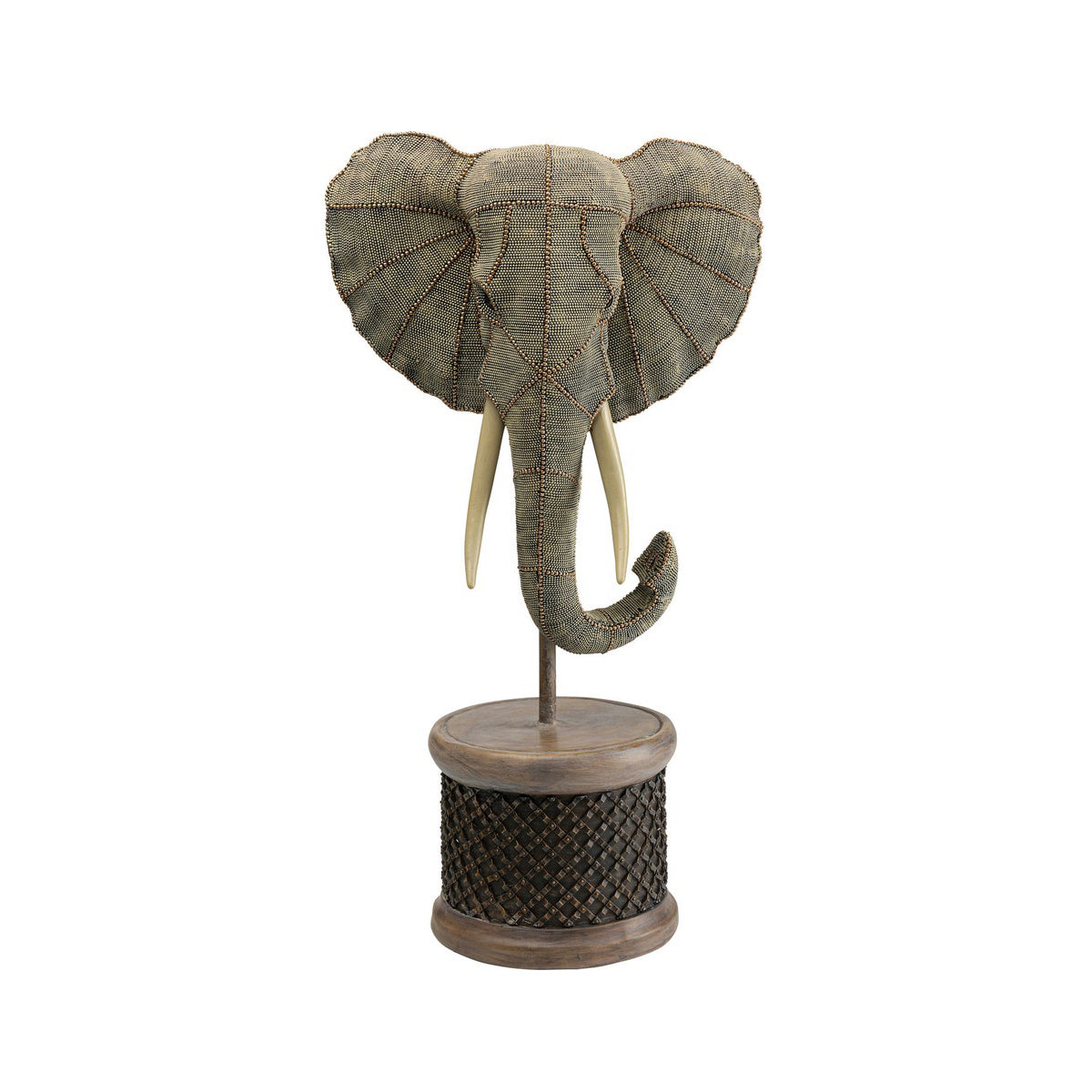 Beweren Verwacht het Hertogin Kare Design Elephant Head Pearls | Grote olifant decoratie | 51919 | LUMZ