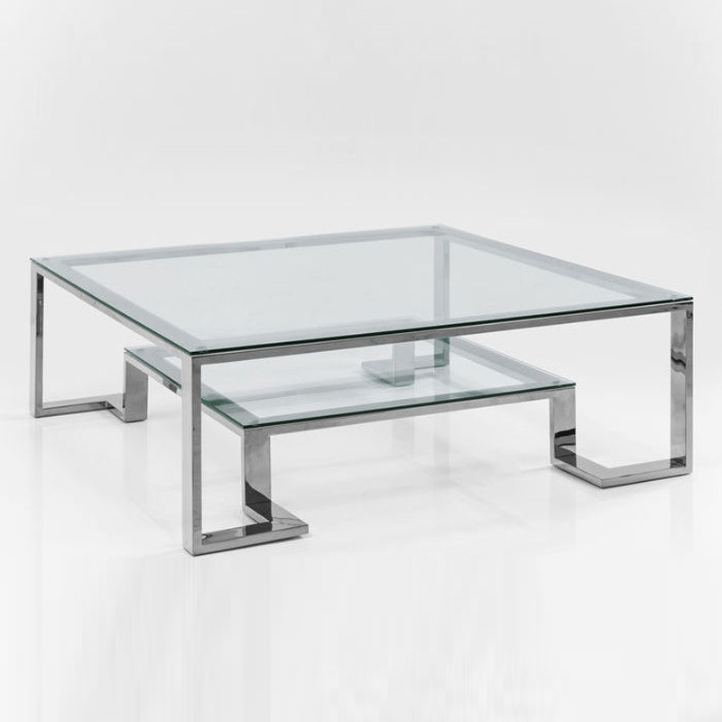 Kare Design Rush | Vierkante salontafel glas | 82598 |