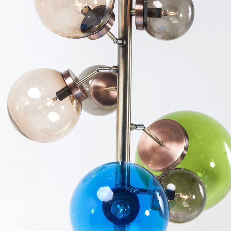 fonds Effectief Iets Kare Design Balloon Colore | Vloerlamp met bollen | 38316 | LUMZ