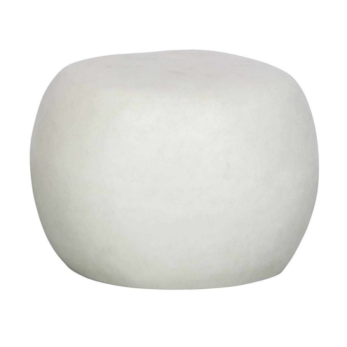 Missend zoom Hoop van Vtwonen Pebble | Witte beton bijzettafel | 375154-W | LUMZ